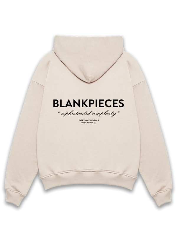 BLANKPIECES Logo Hoodie - Taupe (M)
