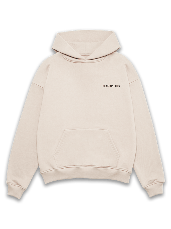 BLANKPIECES Logo Hoodie - Taupe (M)