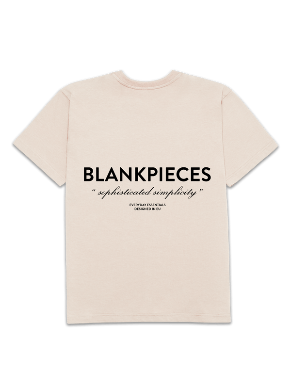 BLANKPIECES Logo Tee - Taupe (M)
