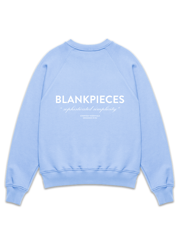 BLANKPIECES Logo Sweater - University Blue (M)