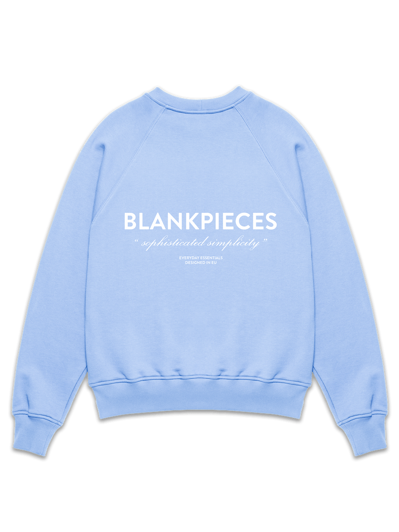 BLANKPIECES Logo Sweater - University Blue (M)
