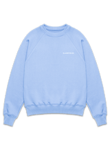 BLANKPIECES Logo Sweater - University Blue (W)