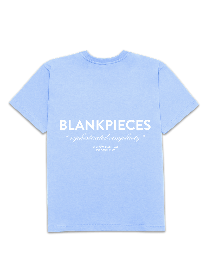 BLANKPIECES Logo Tee - University Blue (W)