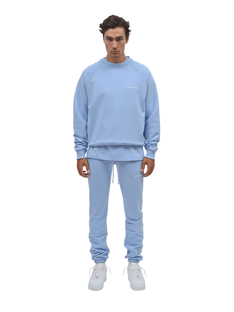 BLANKPIECES Logo Sweater - University Blue (M)